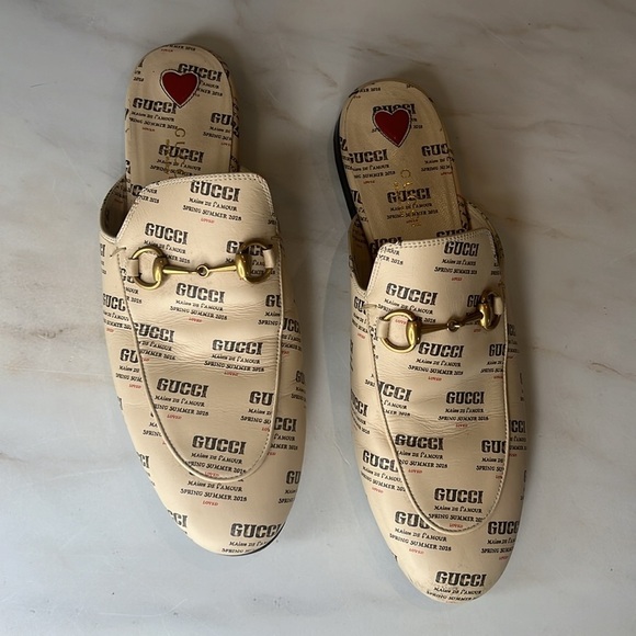 Gucci Princeton House of Love Mules! - Picture 3 of 9
